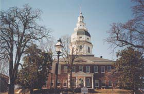 [photo, State House (from Francis St.), Annapolis, Maryland]