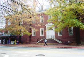 [photo, Legislative Services Building (view from College Ave.) Annapolis, Maryland]