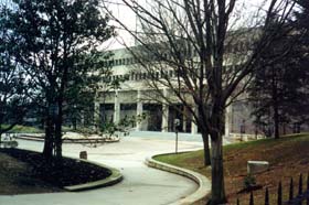 [photo, County Courts Building, Bosley Ave. (view from Pennsylvania Ave.), Towson, Maryland]