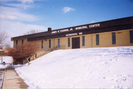 [photo, Municipal Center, 8600 Glenarden Parkway, Glenarden, Maryland]