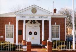 [photo, Town Hall, North Beach, Maryland]